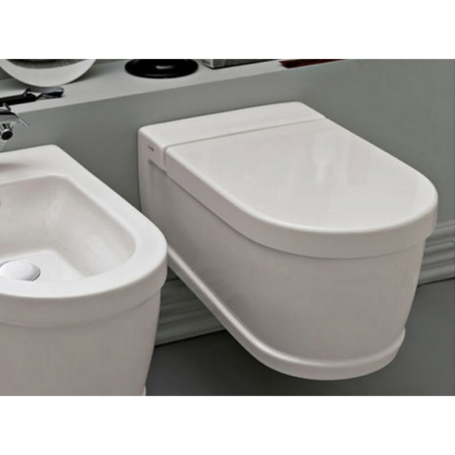 Ceramica Cielo Opera Round CPVOPTF frictioned thermoset toilet seat cover | Edilceramdesign