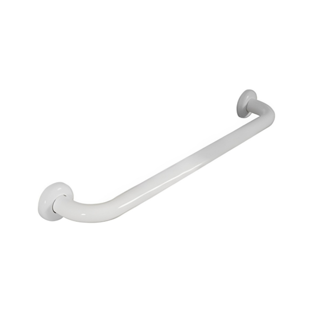 Linear safety handle painted galvanized steel 45 cm Civita Cromo HH500B45 | Edilceramdesign