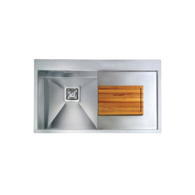 CM Clark kitchen sink 86x50cm steel sink 012883 | Edilceramdesign