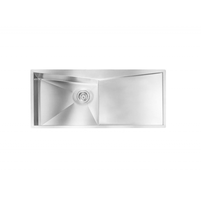 CM Space kitchen sink 116x50cm steel sink 012869 | Edilceramdesign