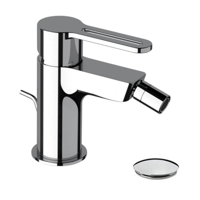 Bidet mixer with waste Daniel Rubinetterie Smart SR604CR | Edilceram Design