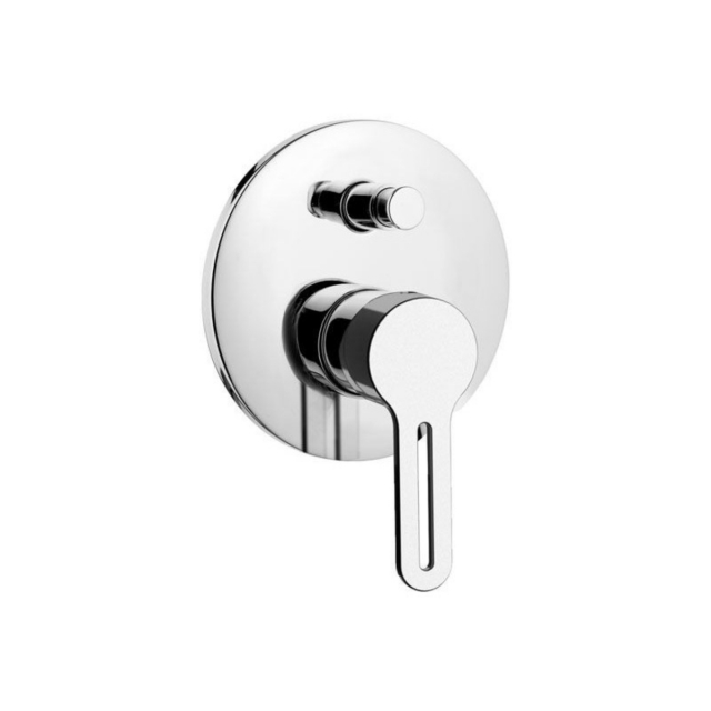 Bathtub-Shower Mixer Daniel Rubinetterie Smart SR612CR | Edilceram Design