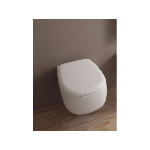Suspended sanitaryware Flaminia Bonola supended toilet with goclean system BN118G | Edilceramdesign