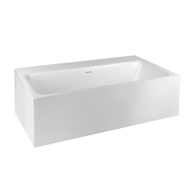 Gessi Rettangolo 37594 freestanding bathtub in Cristalplant | Edilceramdesign