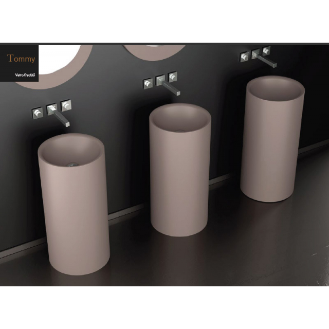 Glass Design Da Vinci Tommy floor-standing washbasins TOMMYPO01 | Edilceramdesign