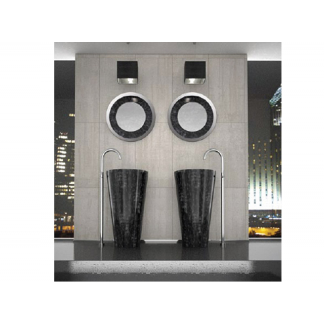 Glass Design Da Vinci Tom floor-standing washbasins ALUTOMTOMA02 | Edilceramdesign