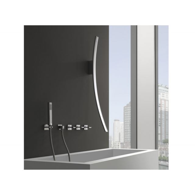 Bathtub mixers Graff Luna spout with wall-mounted bathtub faucets 2294300 | Edilceramdesign