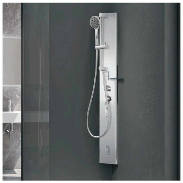 Hafro Geromin Quarantacinque 4QRA4N0 Wall-mounted shower column | Edilceram Design