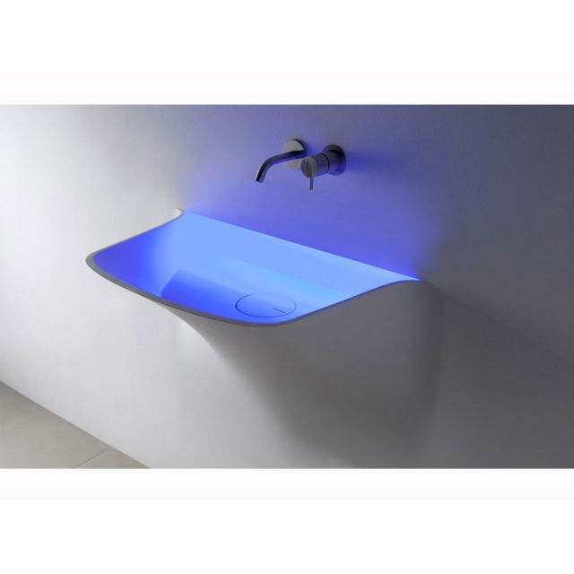 Antonio Lupi SOFFIO wall-hung washbasin in Corian | Edilceramdesign