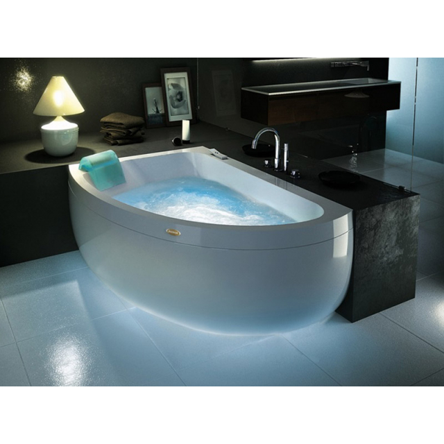 Jacuzzi Aquasoul Offset AQU30*11400 corner whirlpool tub | Edilceramdesign