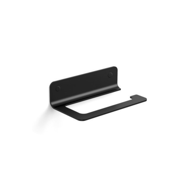 Black toilet roll holder Lineabeta Saeta 51811.18.00 | Edilceram Design