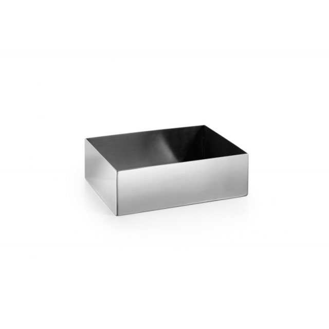 Accessories Lineabeta Saon polished stainless steel towel container 44281 | Edilceramdesign