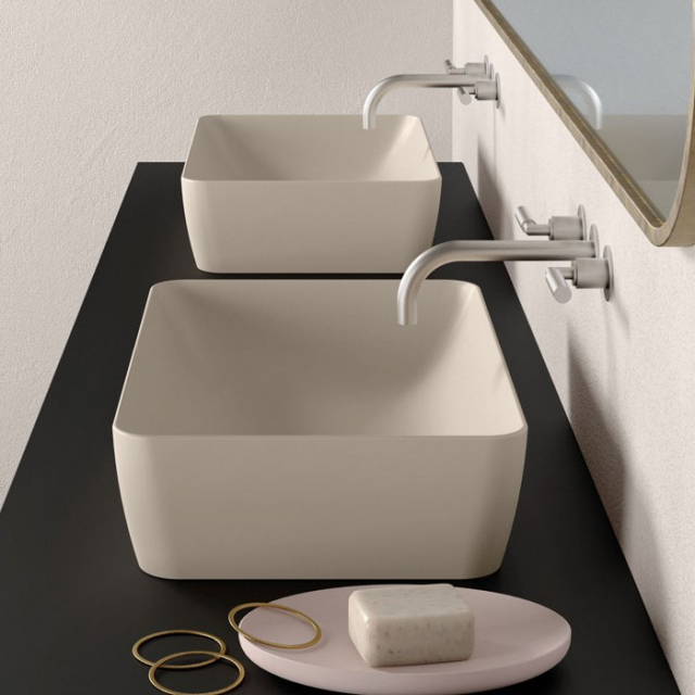 Ceramic Countertop Washbasin GSI Nubes 903611 | Edilceramdesign