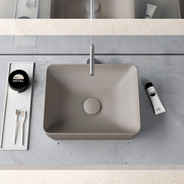 Ceramic Countertop Washbasin GSI Nubes 903711 | Edilceramdesign