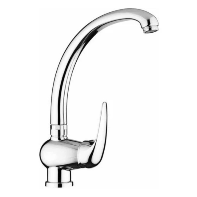 High Barrel Sink Mixer Paffoni Duemila DU181CR | Edilceram Design