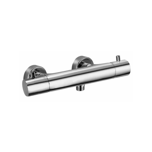 Outdoor Thermostatic Shower Mixer Paffoni Light LIQ168CR | Edilceram Design