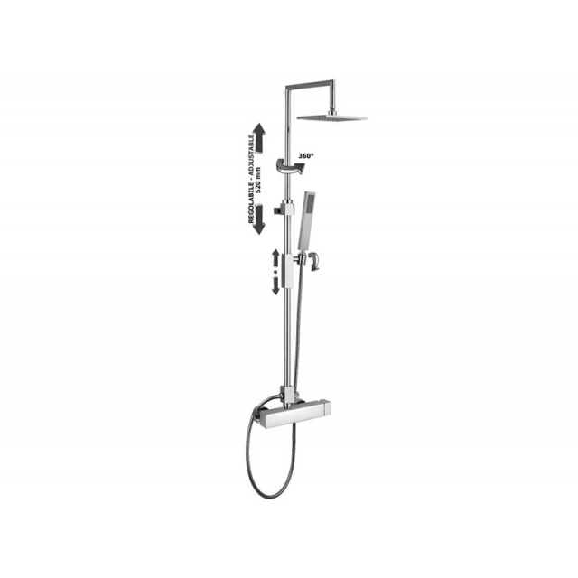 Shower Columns Paffoni Syncro Plus shower column ZCOL620 | Edilceramdesign