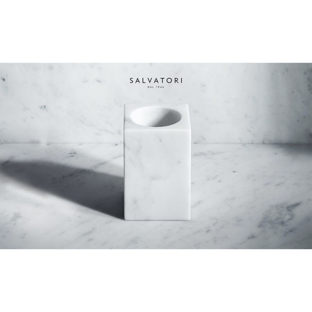 Salvatori Fontane Bianche toothbrush holder 01 | Edilceramdesign