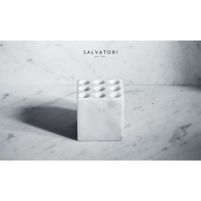Salvatori Fontane Bianche toothbrush holder 02 | Edilceramdesign