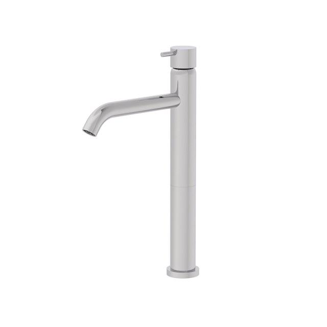 Washbasin faucet Ritmonio Diameter 35 Inox single lever basin mixer E0BA0129C | Edilceramdesign