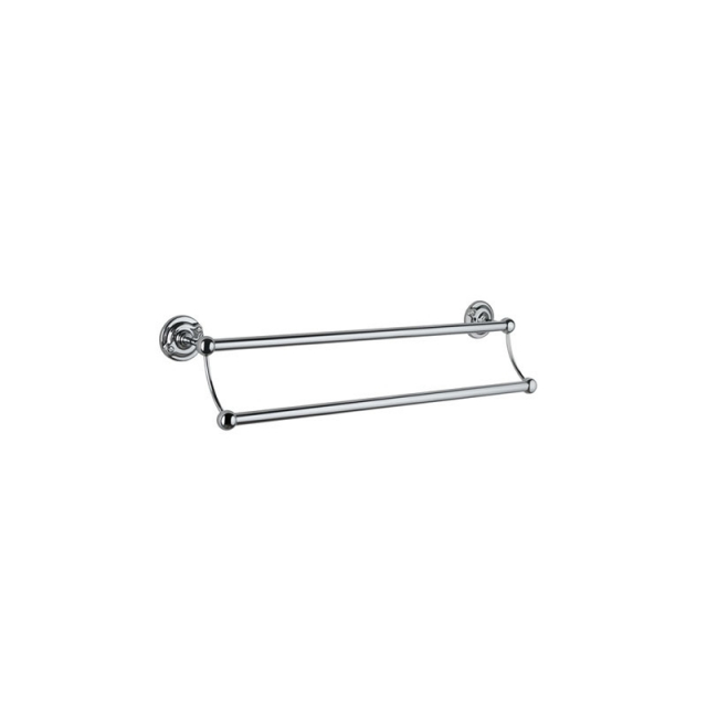 Lefroy Brooks Belle Aire 20'' RT4954 double towel rack | Edilceram Design