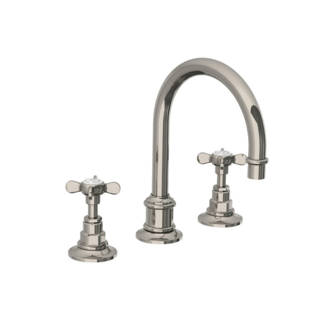 Lefroy Brooks taps 1900 Classic basin mixer LB1230 three hole classic basin taps | Edilceramdesign