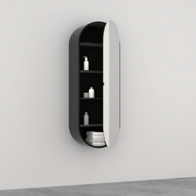 Ceramica Cielo Elio SPELCL wall-mounted container mirror | Edilceram Design