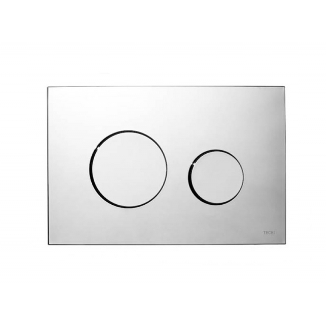 Toilet plates Tece Tece loop flush plate for glass double-button toilet 9.240.650 | Edilceramdesign