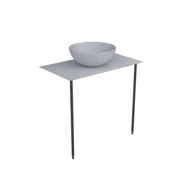Salvatori Fontane Bianche Ninfa console table with washbasin | Edilceramdesign