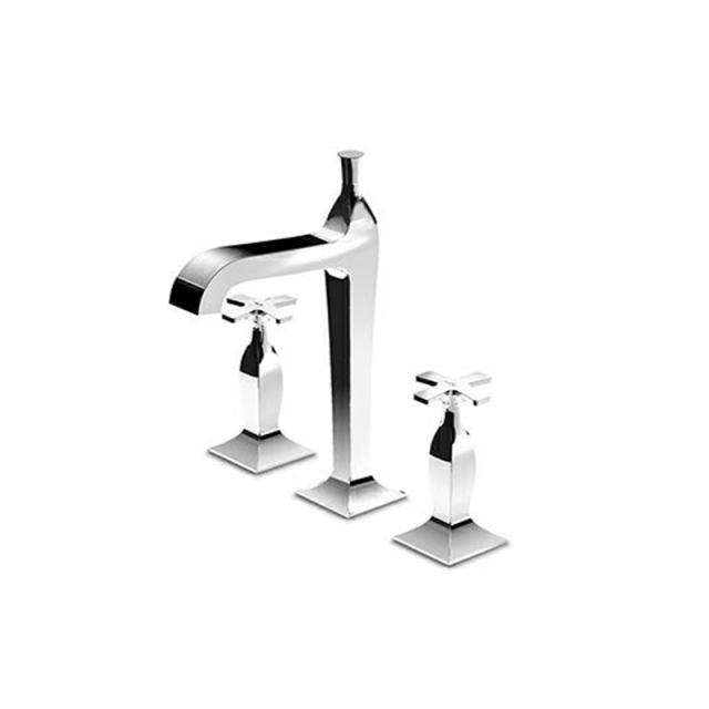 Zucchetti Bellagio ZB1426 3-hole above-top basin mixer with aerator | Edilceram Design