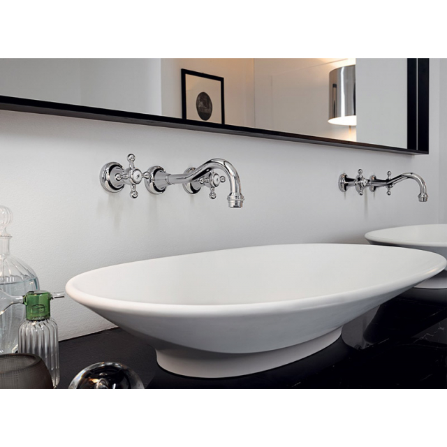 Zucchetti Kos Agora' 7AG1 countertop washbasin in Silkstone | Edilceram Design