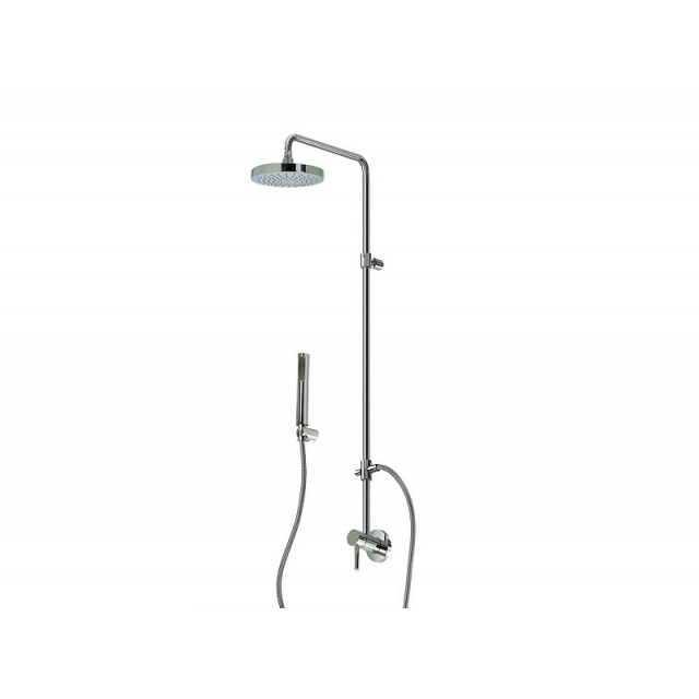 Zucchetti Pan ZP6054 shower column with mixer shower head and hand shower | Edilceramdesign